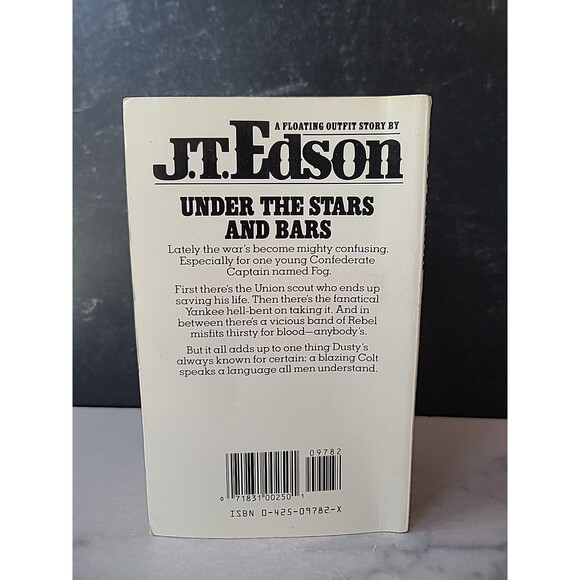 Under The Stars And Bars By J.T. Edson Paperback - Picture 9 of 10